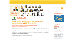 Desktop Screenshot of montacargasbogota.com